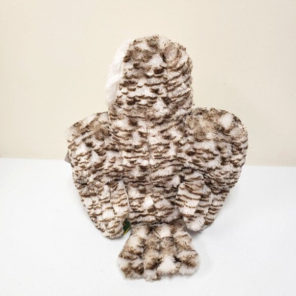 Wild Republic Cuddlekins Snowy Owl Stuffed Animal 12" Plush Nashville Zoo 2015 - Picture 2 of 8